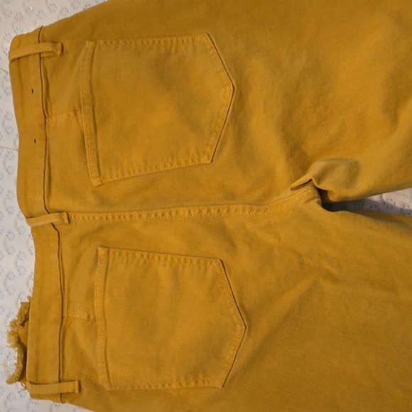 Ann Taylor Mustard Yellow Women's Jeans - Picture 4 of 5